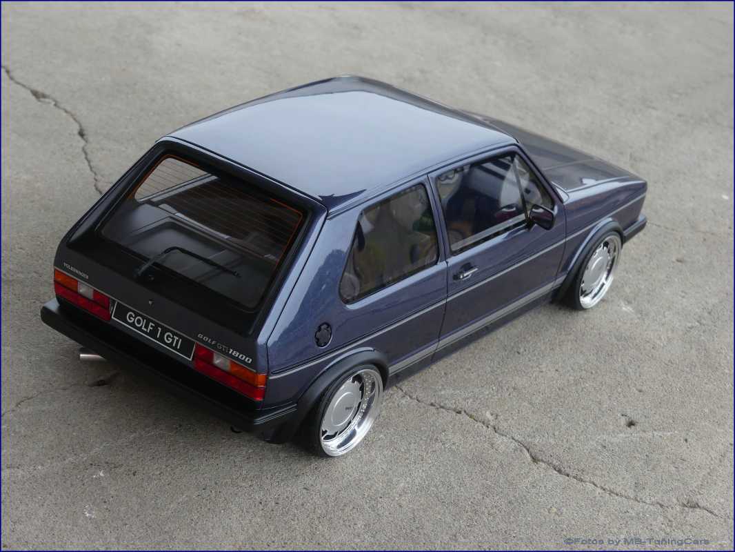 1:12 Tuning VW Golf 1 GTI MK1 1.8L Pirelli mit 3tlg.Echt-Alufelgen [Pirelli]